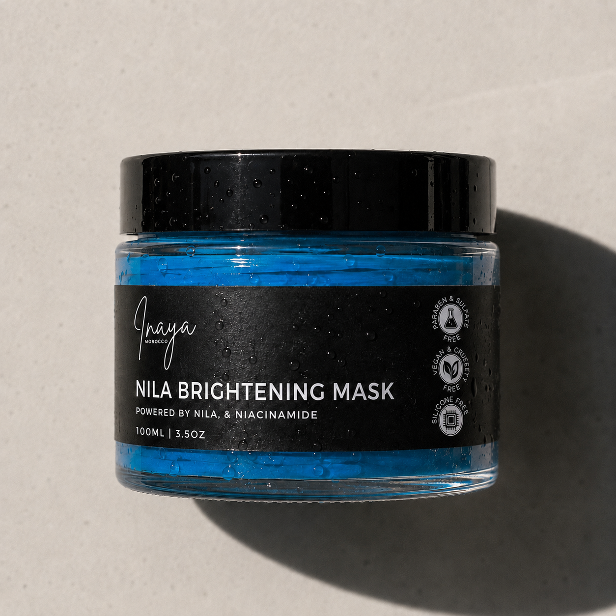Nila Brightening Mask | Moroccan Nila & Niacinamide Face Mask
